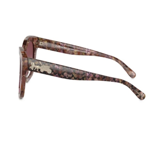 NWT COACH PETAL TORTOISE L1083 SUNGLASSES & CASE - Picture 4 of 15